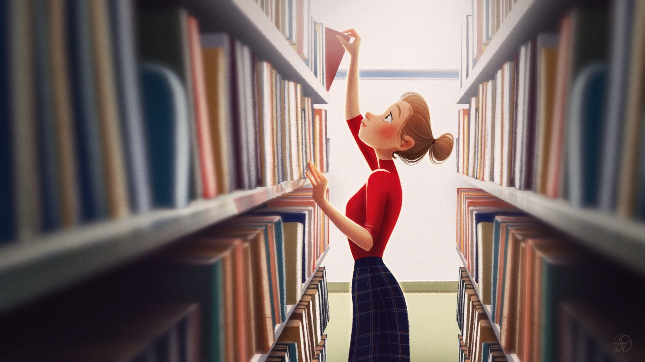 Library Illustration